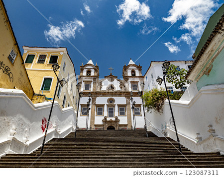 The Church Igreja do Santissimo Sacramento do Passo, famous from the 1962 film The Given Word The Church Igreja do Santissimo Sacramento do Passo, famous from the 1962 film The Given Word 123087311