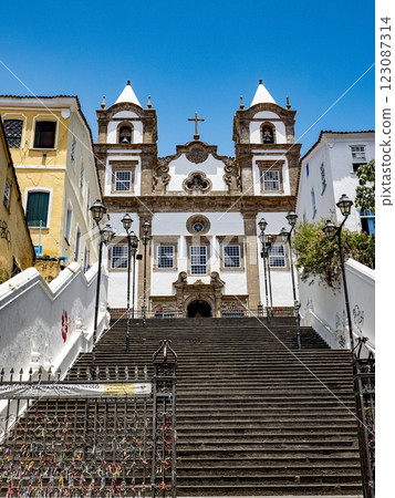 The Church Igreja do Santissimo Sacramento do Passo, famous from the 1962 film The Given Word The Church Igreja do Santissimo Sacramento do Passo, famous from the 1962 film The Given Word 123087314