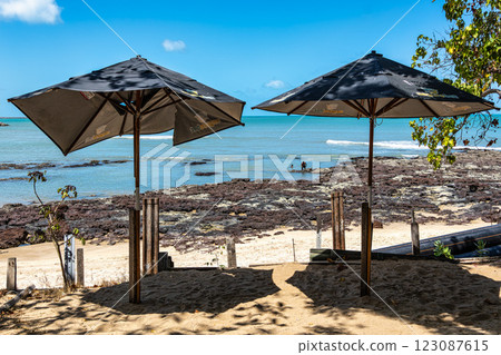 Praia da Volta da Jurema beach, Praia do Nautico, Fortaleza, Ceara State, Brazil. 123087615