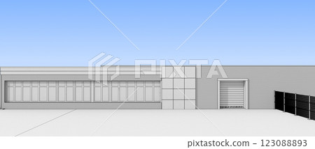3d render exterior mall, exterior visualization, 3D illustration 3d render exterior mall, exterior visualization, 3D illustration 123088893