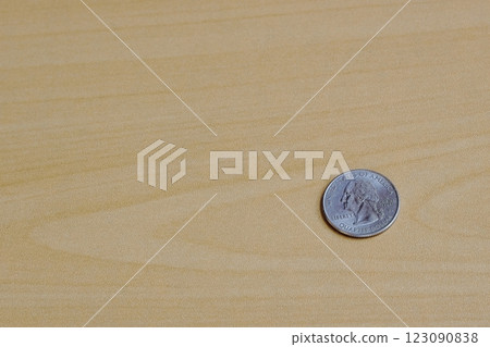 Quarter Dollar 123090838