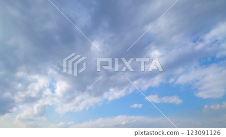Spectacular clouds and light blue sky Spectacular clouds and light blue sky 123091126