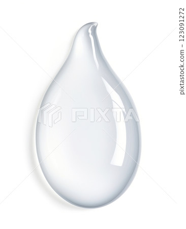 water or gel drop water or gel drop 123091272