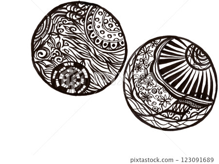 圓圈靈感（大） 123091689