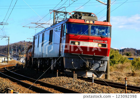 The end of the traditional freight train "Annaka Freight" is nearing - pulled by electric locomotive EH500 123092398