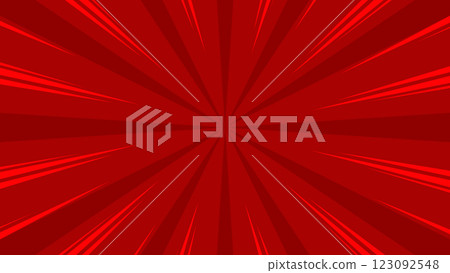 red sunburst graphic background 123092548