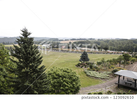 View from the top of the hill 123092610