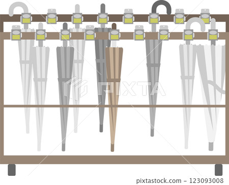 帶鎖的簡易傘架圖片 123093008