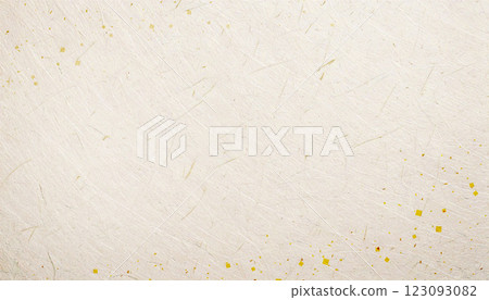 Background of Japanese paper with gold leaf 123093082