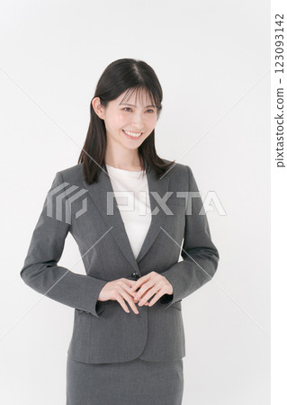 微笑的女商人 微笑的女商人 123093142