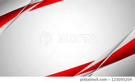 Red white modern abstract background design 123093204