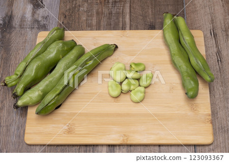 The process of making doubanjiang from broad beans The process of making doubanjiang from broad beans 123093367