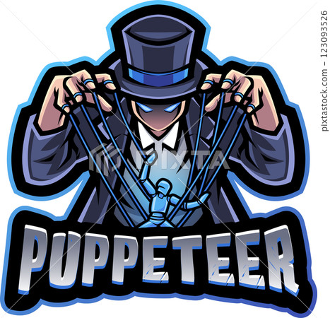 Puppeteer esport mascot logo design Puppeteer esport mascot logo design 123093526