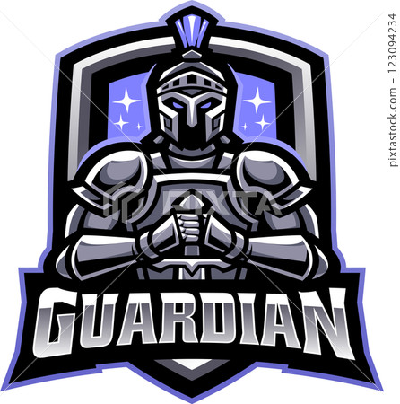 Guardian esport mascot Guardian esport mascot 123094234