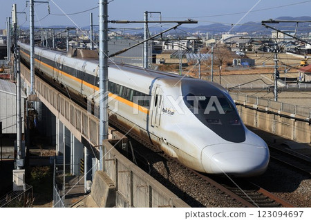 [JR West] 700 series 7000 series "Kodama" (Sanyo Shinkansen: Aioi - Okayama) 123094697