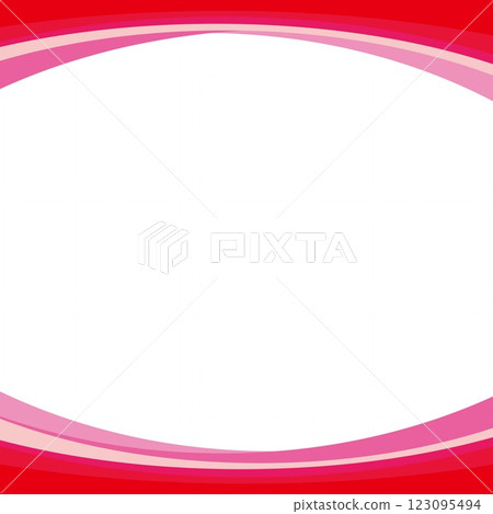 Frame white space curve Frame white space curve 123095494