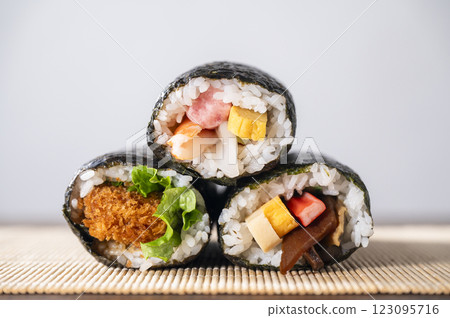 Ehomaki (three kinds) Ehomaki (three kinds) 123095716