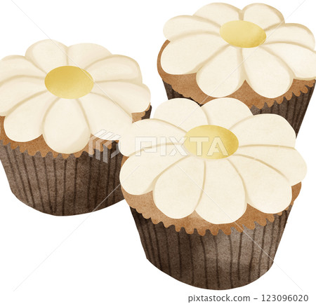 Daisy cupcakes Daisy cupcakes 123096020