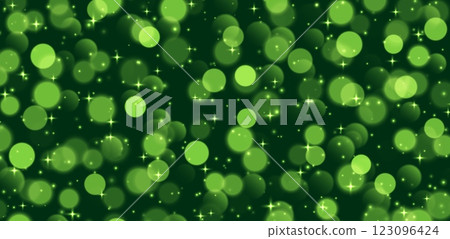 Green bokeh with stars and sparkles, shiny overlay decoration, abstract Christmas background. Green bokeh with stars and sparkles, shiny overlay decoration, abstract Christmas background. 123096424