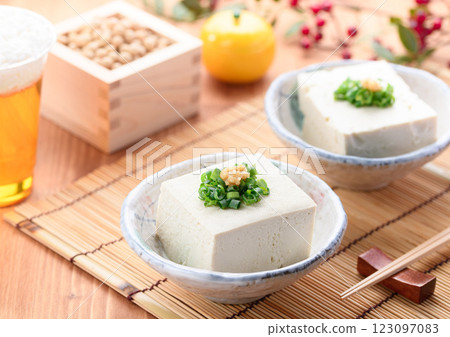 涼豆腐（棉豆腐） 123097083