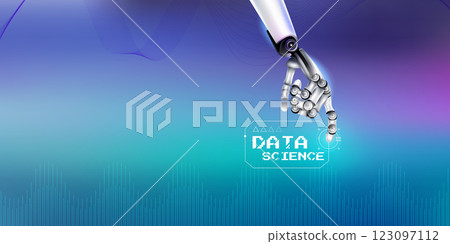 Learning and data management, artificial intelligence learns about the world Learning and data management, artificial intelligence learns about the world 123097112