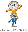 To be chased by time 123097132