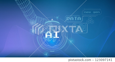 A combination of advanced technology and artificial intelligence A combination of advanced technology and artificial intelligence 123097141