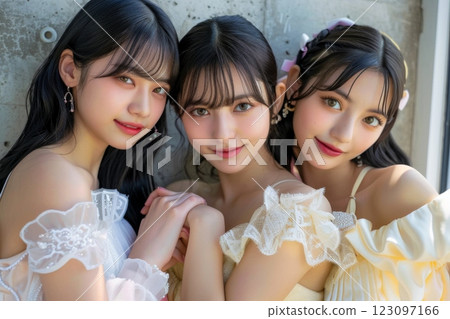 日本女子偶像團體(粉絲活動、演藝圈、明星、歌手、舞者) 日本女子偶像團體(粉絲活動、演藝圈、明星、歌手、舞者) 123097166