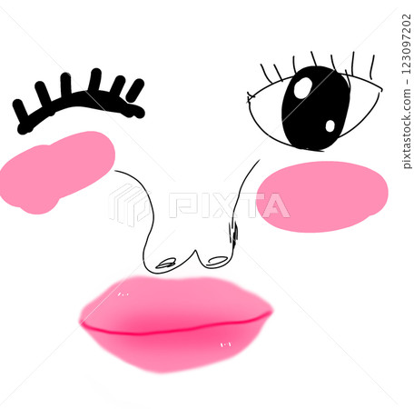 Women wink 123097202