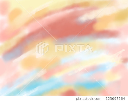 Colorful background illustration with a lively atmosphere 123097264