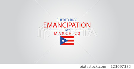 Celebrating Independence Puerto Rico Emancipation Day on March 22 123097383