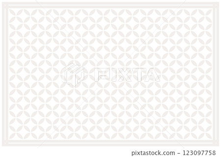 Shippo pattern - Milky white Shippo pattern - Milky white 123097758