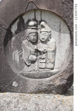 漫步於中山道板花宿：舊中山道、雙身藏菩薩像、慶典、板花、安中市 123097783