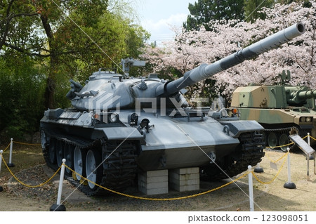 桂衛基地開放日展出的 74 式坦克 123098051