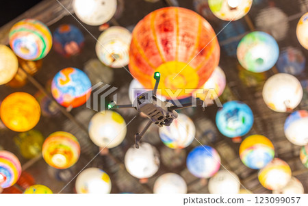 Lanterns and drones: A scientific and technological romantic encounter 123099057