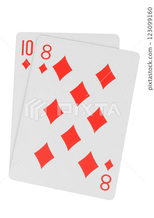 card gambling isolated on white background card gambling isolated on white background 123099160
