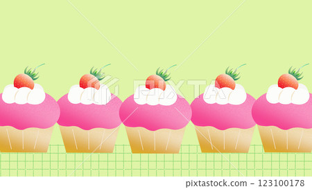 Strawberry cupcake Strawberry cupcake 123100178