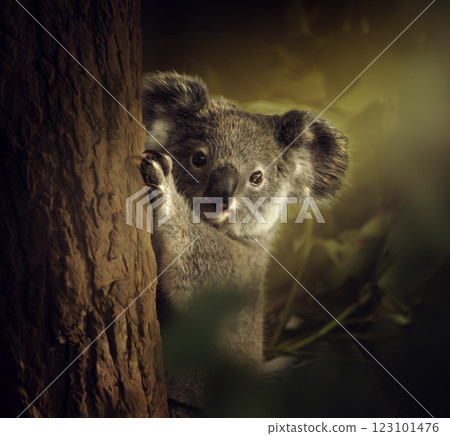 Australian Koala Joey 123101476
