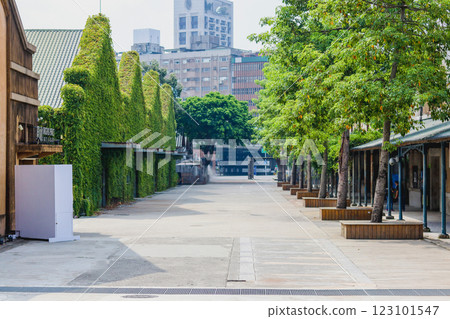 台灣1914華山文創園區綠意建築 台灣1914華山文創園區綠意建築 123101547