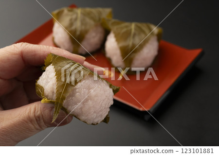 櫻餅 道明寺櫻餅 123101881