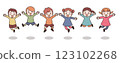 Children to jump 123102268