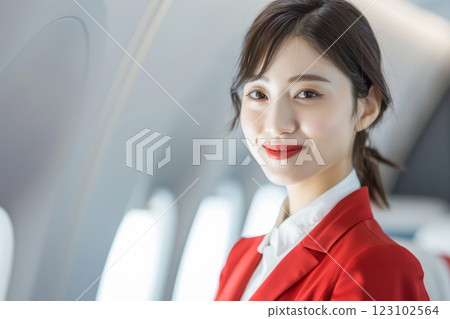 空服員日本女性（職業轉變、CA、飛機、航班） 123102564