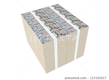 新鈔票:3億日元 新鈔票:3億日元 123102617