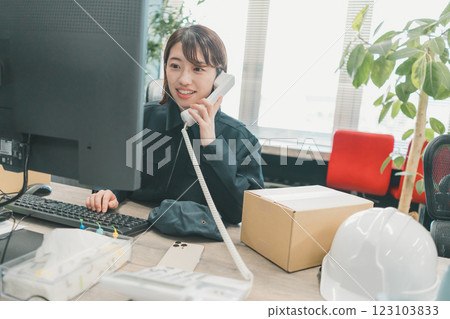 Factory administration, logistics administration, manufacturing administration, transportation administration, field administration Factory administration, logistics administration, manufacturing administration, transportation administration, field administration 123103833