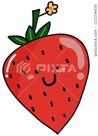 A strawberry  123104056