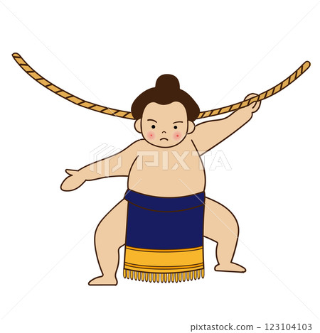 相撲選手、國技、射箭儀式 相撲選手、國技、射箭儀式 123104103