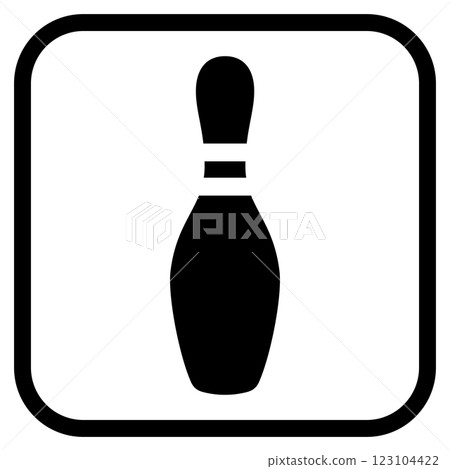 指引人們前往保齡球館的標誌 123104422