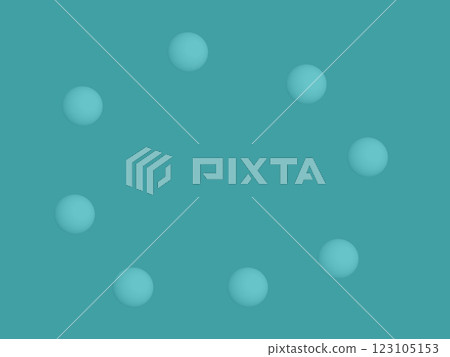 A background of white spheres arranged in a circle. A background of white spheres arranged in a circle. 123105153