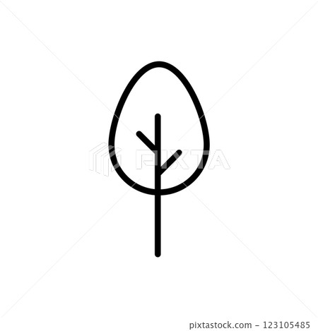 Tree icon design 123105485