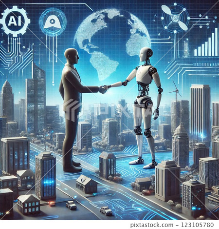A future of coexistence created by humans and AI A future of coexistence created by humans and AI 123105780
